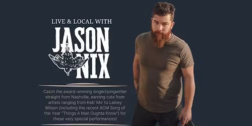 Live & Local with Jason Nix from Nashville at Ultimate Sports Bar & Grill