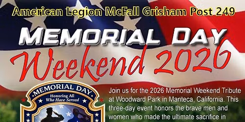 2026 Memorial Weekend Tribute at Woodward Park