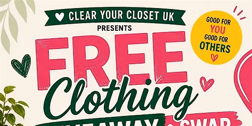 Birmingham Free clothing giveaway & swap