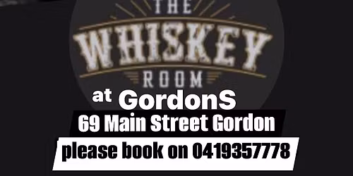 Whiskey Room - relaxed evening of live music