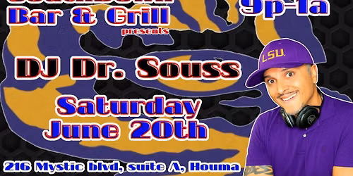 SouthDown Bar and Grill brings back the legend DJ Dr. Souss