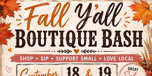 Fall Y\u2019all Boutique Bash 
