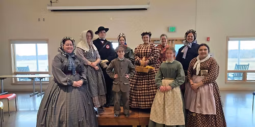 1800s Fashion Show by the Living History Society at Gammelg\u00e5rden Museum