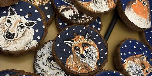 Women in Tax Christmas Bauble Painting - Leeds