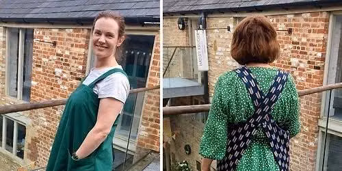 Beginners Sewing: Japanese Cross Back Apron | a one-day workshop