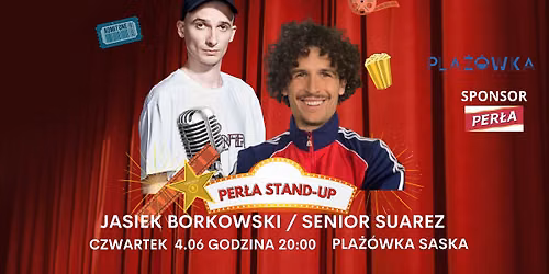 Per\u0142a Stand-up na pla\u017cy Saska! Jasiek Borkowski