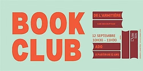 Bookclub ado de L'Armiti\u00e8re !