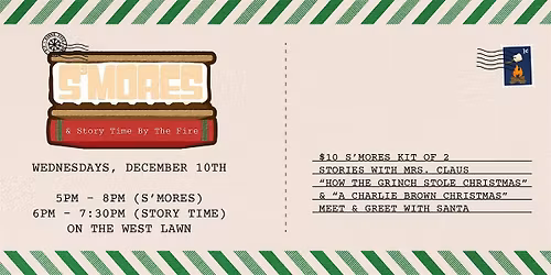 S\u2019mores and Story Time By the Fire