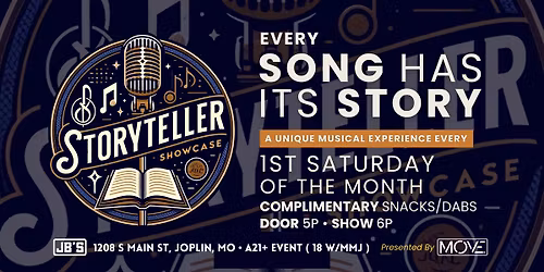 Storyteller Showcase: Song Wrapped in Story \/ Presented by The MOVE. Community