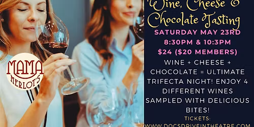 Wine, Cheese & Chocolate Tasting at the Speakeasy