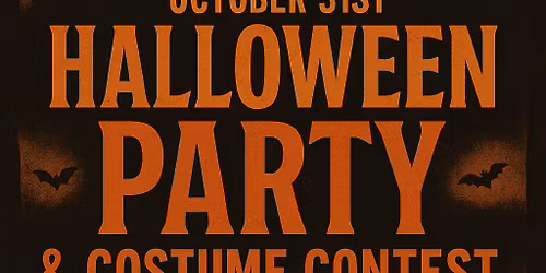 Save The Date - Halloween Party & Costume Contest