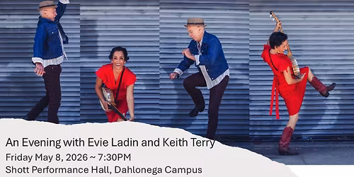 Guest Artist Concert: Evie Ladin & Keith Terry: Neo-Trad Kinetic Roots