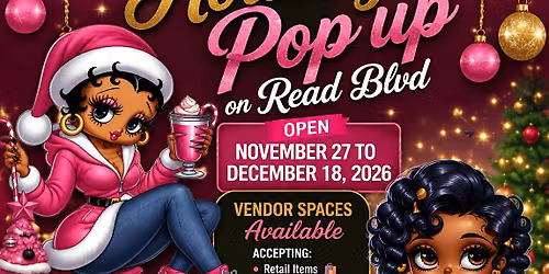 Holiday Pop Up Retail Shopping on Read Blvd., New Orleans East