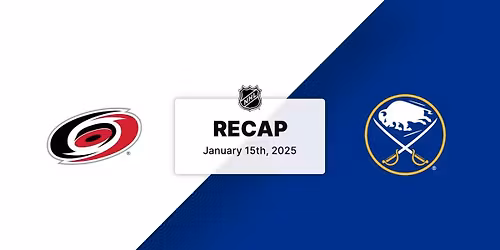 Carolina Hurricanes vs. Buffalo Sabres