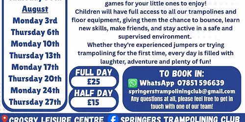 Springers Summer Camp