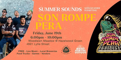 Summer Sounds Concert: Son Rompe Pera