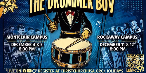 The Drummer Boy Christmas Concert - Montclair and Rockaway