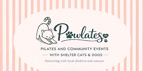 Pawlates: First Shelter Puppy\/Dog  x Pilates Event