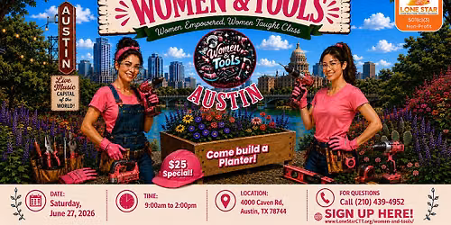 Women & Tools - Austin - Planter DIY!