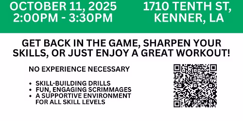 Adult Soccer Clinic