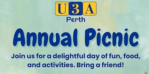 U3A Perth Annual Picnic in Kings Park