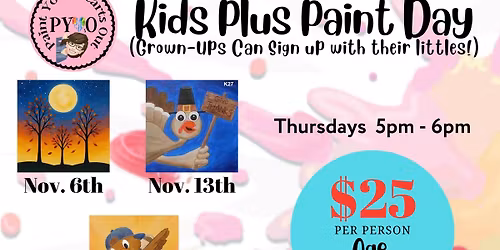 Kid Plus Paint Party