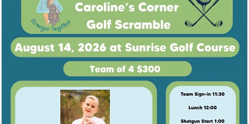 First Annual Caroline\u2019s Corner Golf Scramble