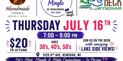Single & here to Mingle Lakeside Event