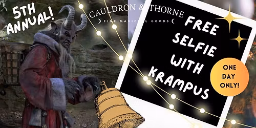 SELFIES WITH KRAMPUS IN THE VAULT 2025 (FREE EVENT)