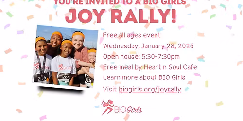 BIO Girls JOY Rally at Washington Elementary