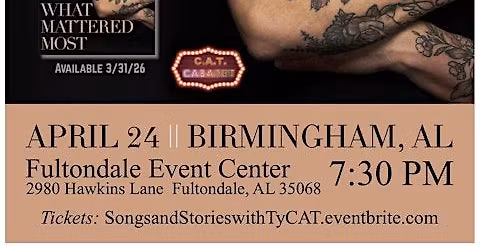 Ty Herndon - Songs and Stories at CAT Cabaret!