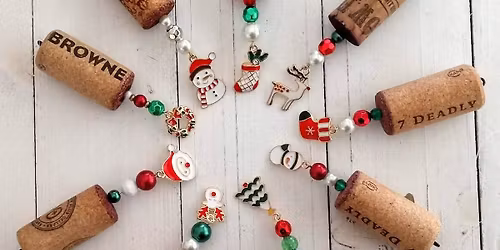 Christmas Cork Ornament making class