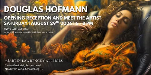 Meet Acclaimed Master of the Portrait Douglas Hofmann in Schaumburg, IL