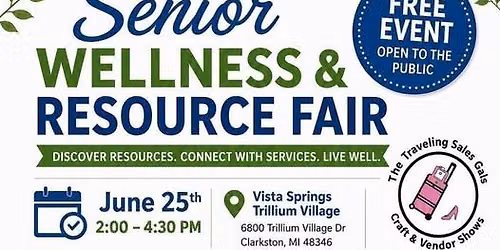 Senior Wellness & Resource Fair @ Vista Springs Trillium Village