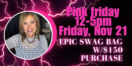 Pink Friday Open House At Mindy's Backroad Boutique!