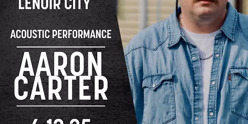Aaron Carter LIVE at The Burgers