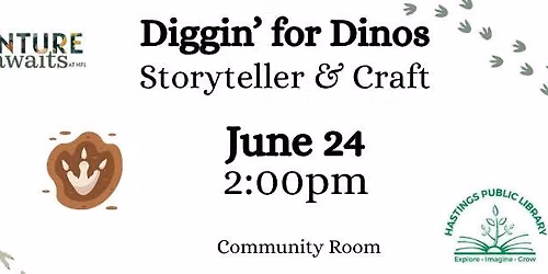 Diggin' for Dinosaurs- Storyteller & Craft