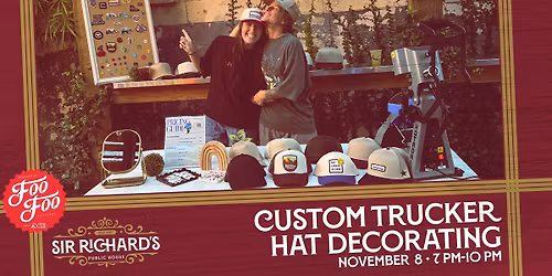 Custom Trucker Hat Decorating 