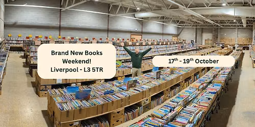 BRAND NEW BOOKS FOR \u00a35 WEEKEND - Liverpool | UK Bookfest
