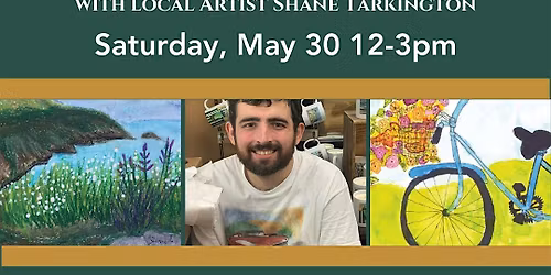Inside the Studio with Local Artist Shane Tarkington at The Butter Paddle