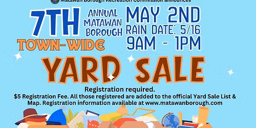 Matawan Borough Town-Wide Yard Sale