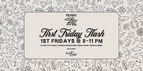 First Friday Flash: Tattoos, Book Swap, & Mobile Bookstore
