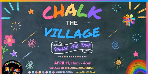 World Art Day - Chalk the Village