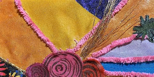 Fabric Collage - Summer Camp