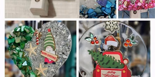 Mixed Media Night Light and Suncatcher Class