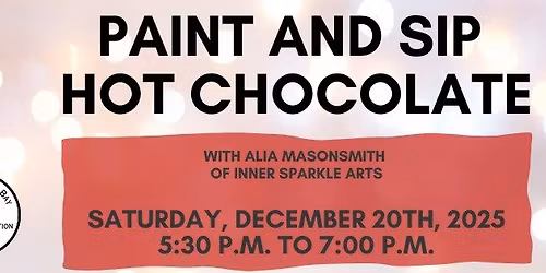 Paint and Sip Hot Chocolate at L&L Bakery