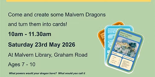 Malvern Dragons! Card Workshop