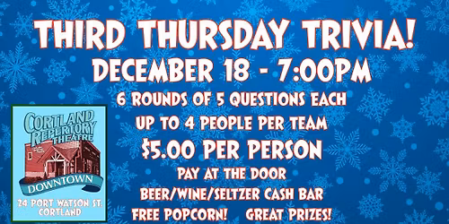 Third Thursday Trivia