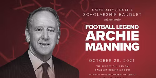 Archie Manning at Heindl Center for Performing Arts