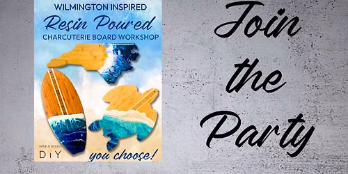 You Choose: Resin Pour Charcuterie Board